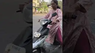 scooty learning for beginners 🛵#howtolearnscooty #scootylearning #learnscooty #learnscooty #scooty