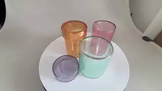 JX31862  Heat Resistant Glass Candle Holder