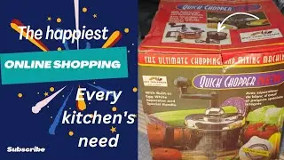 Happiest online shopping || Buy manual chopper from Daraz store || دراز سے خریدا بہترین چاپر