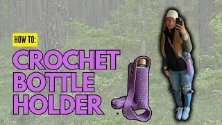 Easy Crochet Water Bottle Holder | Beginner Friendly | Quick DIY Tutorial | Any Size