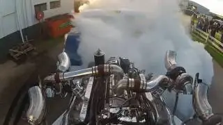 4 TURBOS + 2 SUPERCHARGERS + NOS!