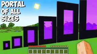 I Built the PERFECT Minecraft Nether Portal 😱 | Nether Portal Design Tutorial
