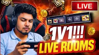 1VS 1 ROOM😱🔴#room #shortsfeed #livestream #bgmilive #giveway #livegaming