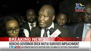 Kericho Governor Eric Mutai: I am not perfect, but God gives second chances