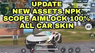 NO BANNED SAFE-Assets.npk-Scope Aimlock 100% & All Car Skin🔥-17 November 2018 | Rules Of Survival