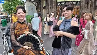 한국인이 60년대 베트남 아오자이를 입고 길거리를 나가면 벌어지는 일