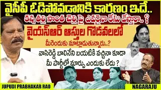 YSRCP Jupudi Prabhakar Rao Interview|YSR Family Controversy|YS Jagan|Latest Nagaraju Interviews
