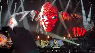 Iron Maiden live at London Stadium with 3d Eddie