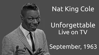 Nat King Cole - Unforgettable - Live - Legendas EN - PT-BR