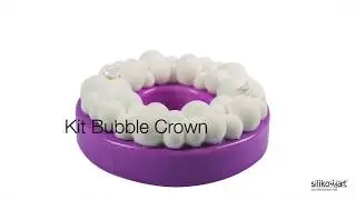 Набор форм Silikomart KIT BUBBLE CROWN
