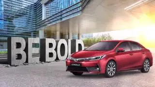 Be Bold and own the new Toyota Corolla today!