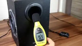 How to remove Creative Inspire M2600 a grill + subwoofer excursion bass test