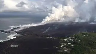 Kīlauea Volcano - Ocean Entry and Laze