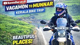 Hidden Kerala Beauty on Bike | Vagamon to Munnar Road Trip