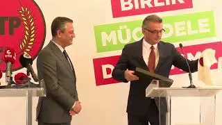 Cumhuriyetçi Türk Partisi Genel Başkanı Tufan Erhürman ile ortak açıklama yapıyoruz
