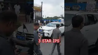 3 STAR IPS FORTUNER || Director General of Police car #ias #ips #upsc #motivation #shorts