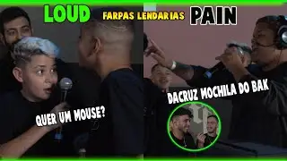TODAS AS FARPAS DO 4V4 DA LOUD VS PAIN, 4X4 MAIS EPICO DO SECULO