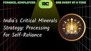 Critical Minerals GEOPOLITICS: China's Control & India's ₹34,300 Crore Mission | Rank Central
