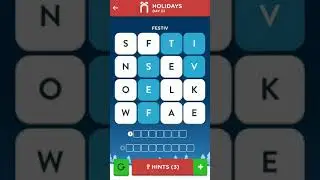 Wordbrain 2 Holiday Event December 23 2019 | Wordbrain 2 Holiday Event Day 23