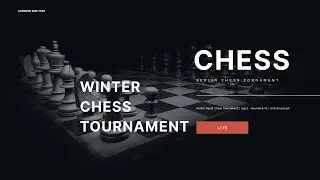 LIVE: Winter Rapid Leg 2 | Can [Top Player Name] Hold the Lead? | Chess Championship