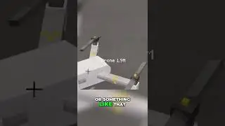 INSANE Minecraft Drone Mod! Recon & Explosives! #shorts
