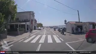 Karlobag - CROATIA 2019 Road Trip DASHCAM WWW.TOFIL.NET