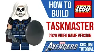 HOW TO Build LEGO TASKMASTER from the 2020 Avengers Video Game