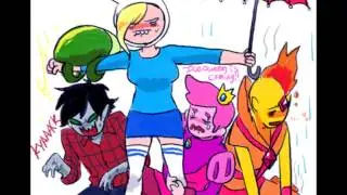Prince Gumball, Marshall Lee, and Flame Prince - Hot Boy