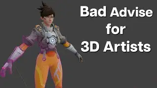 3 Bad Advice for Beginner 3D Artists