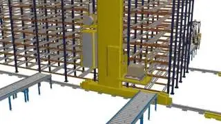 Automated pallet flow racking | Mecalux UK