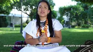 Joven ANEI, Primera Mujer Indigena Q Grader