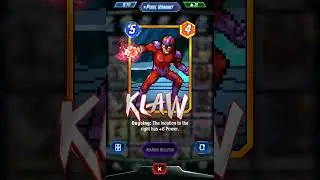 Legendary Pixel Klaw in Marvel Snap