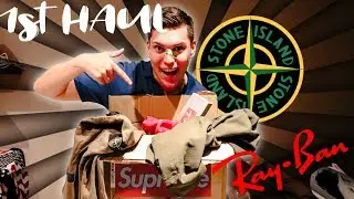MY FIRST HYPEBEAST HAUL! (Supreme, Stone Island and more)