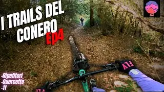 I TRAILS DEL CONERO EP4: RIPETITORI, QUERCETTE, 11! -RIPIDO E SMOSSO IN MTB-