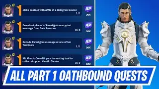 Fortnite Complete Oathbound Part 1 Quests - How to Complete Oathbound Challenges Fortnite Chapter 4