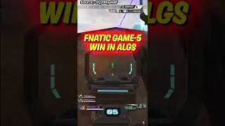 Fnatic Game-5 ПОБЕДА в финале ALGS | Apex Legends #apexlegends #shorts