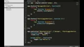AngularJS - Services
