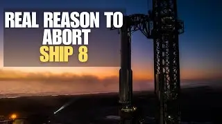 Elon Musk Reveals Real Reason To Abort Starship Flight 8 #starship #spacexrocket #spacex