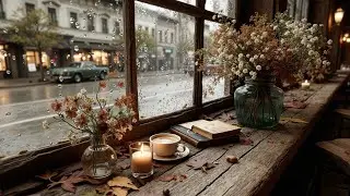 Cozy Rainy Day Jazz ~ Relaxing Cafe Background Music for Study & Chill Vibes - January Playlist