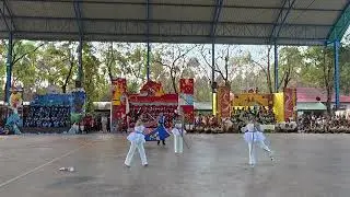 คทากรคณะนาคราช สีน้ำเงิน ดอกปีบเกมส์ 2568 โรงเรียนศรีมโหสถ