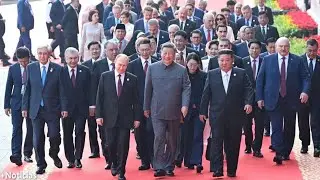 China, exhibe poder militar ante Corea del Norte, Rusia y m&aacute;s de veinte l&iacute;deres mundiales