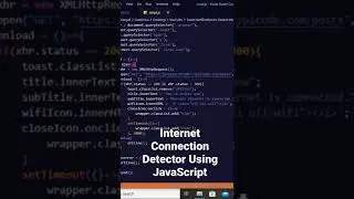 Internet Connection Detector Using JavaScript