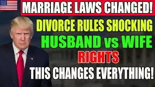 Big USA Family Law Update 🚨 | Marriage & Divorce Rules Revised | Avoid Costly Legal Mistakes