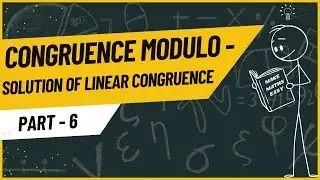 Solution of Linear Congruence | Modular Arithmetic | MME