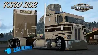 ATS / Cattle Run to Wyoming / KSW 352 / ZM Cat 3406E / B4RT's Wilson Silverstar