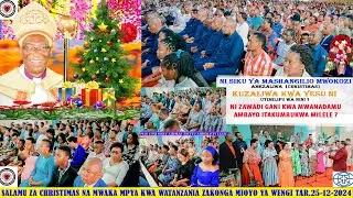 KARIBUNI IBADA NZURI SANA KKKT D/KASK USHAR WA M/ MJINI TUSHANGILIE YESU KRISTO AMEZALIWA 25-12-2024