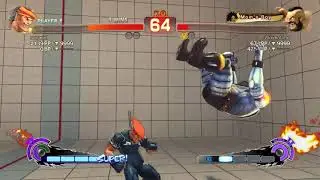 seigejet (Adon) vs Woventone (Zangief) ENDLESS MATCH Highlight