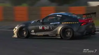 Gran Turismo 7 - Toyota GR Supra RZ '19 w/ Renault F1 V10 Engine Swap Dragon Trail Replay - PS5 Pro 