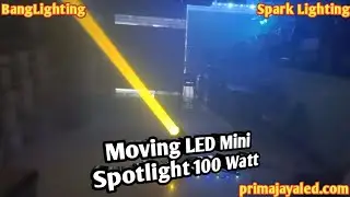 Moving LED Mini Spotlight 100 Watt