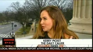 Reporter says Blow Wad on Live TV